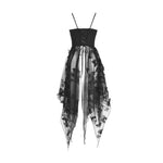 Gothic Butterfly Strap Dress