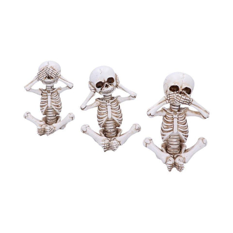 Three Wise Skellywags Skeleton Figurine