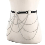Pentagram Chained Waist Belt