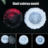 Skull Silicone Ashtray Resin Mold