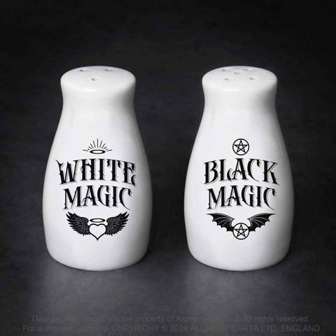 Black & White Magic Salt n Pepper Shaker