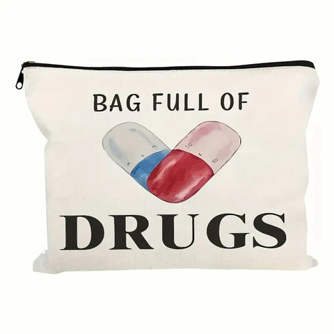 Bag Full Of Drugs Cosmetic Bag