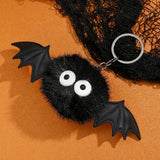 Fluffy Bat Keyring