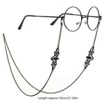 Black Bat Glasses Chain