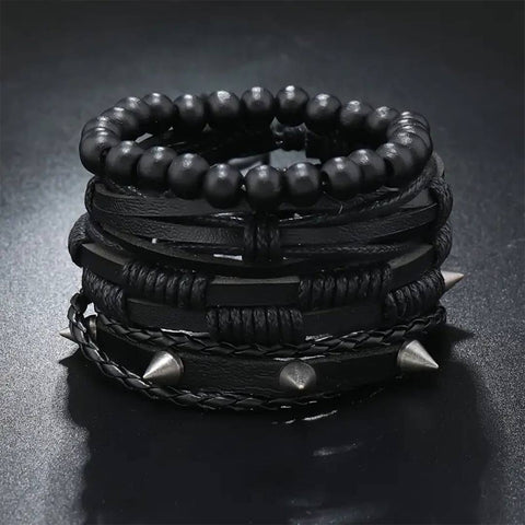 Goth Bracelet Set