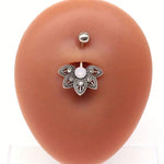Petal Belly Button Ring