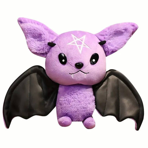 Purple Bat Plush Toy