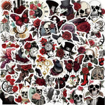 Skulls n Roses Sticker Set