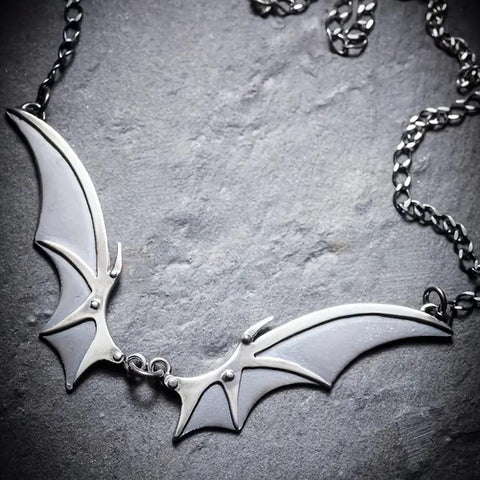 Vampire Bat Wing Necklace