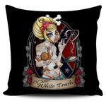 Lil Miss White Trash Pillow Cover