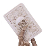 Ace Up Your Sleeve Skeletal Hand Figurine