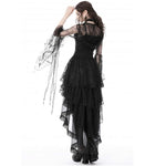 Sultry Spiderwebs Hooded Cape