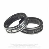 Demon Black & Angel White Rings