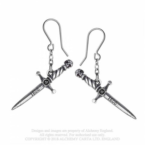 Hand of Macbeth Dropper Earrings