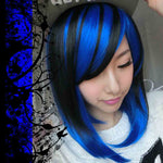 Neon Blue Hair Colour