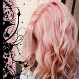 Pastel Rose Pink Hair Colour