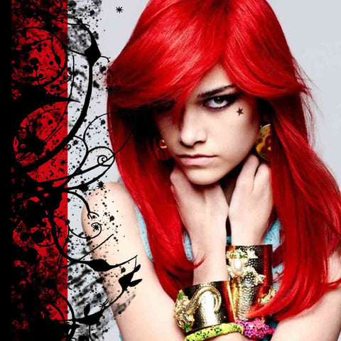 Poppy Red Hair Colour