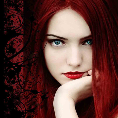 Vermilion Red Hair Colour
