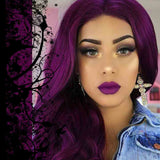 Violet Purple Hair Colour