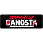 Straight Up Angst Slim Tin Sign