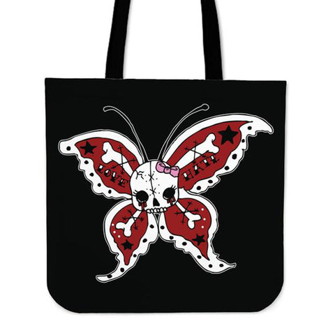 Brutal Butterfly Tote Bag
