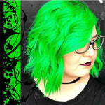 Fluorescent Green Hair Colour Kit