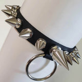 Fuck You Up Leather Dungeon Choker