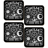 Ouija Board 4-Piece Coaster Set