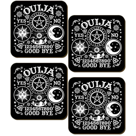 Ouija Board 4-Piece Coaster Set