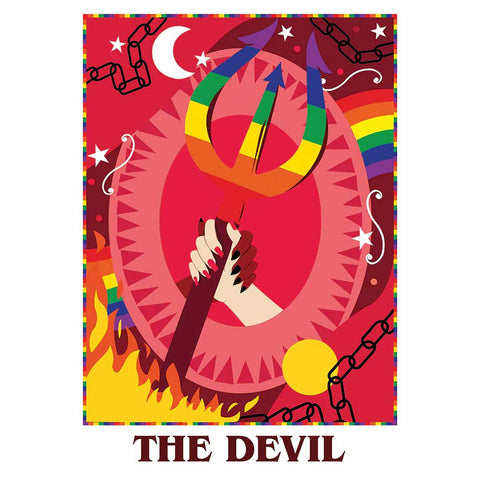 Deadly Tarot Pride The Devil Poster