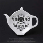 Purrfect Brew Teaspoon Dish