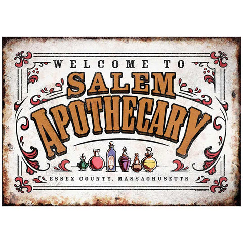 Welcome To Salem Apothecary Poster
